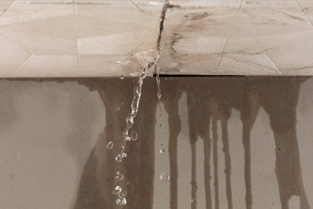 Professional Flood Damage Cleanup technician working in Slaton, TX